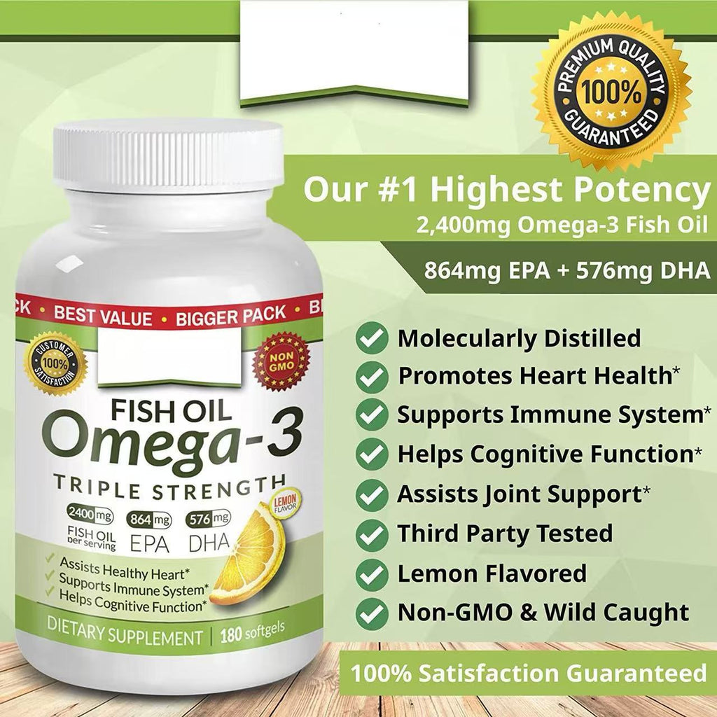 Omega 3 with EPA and DHA