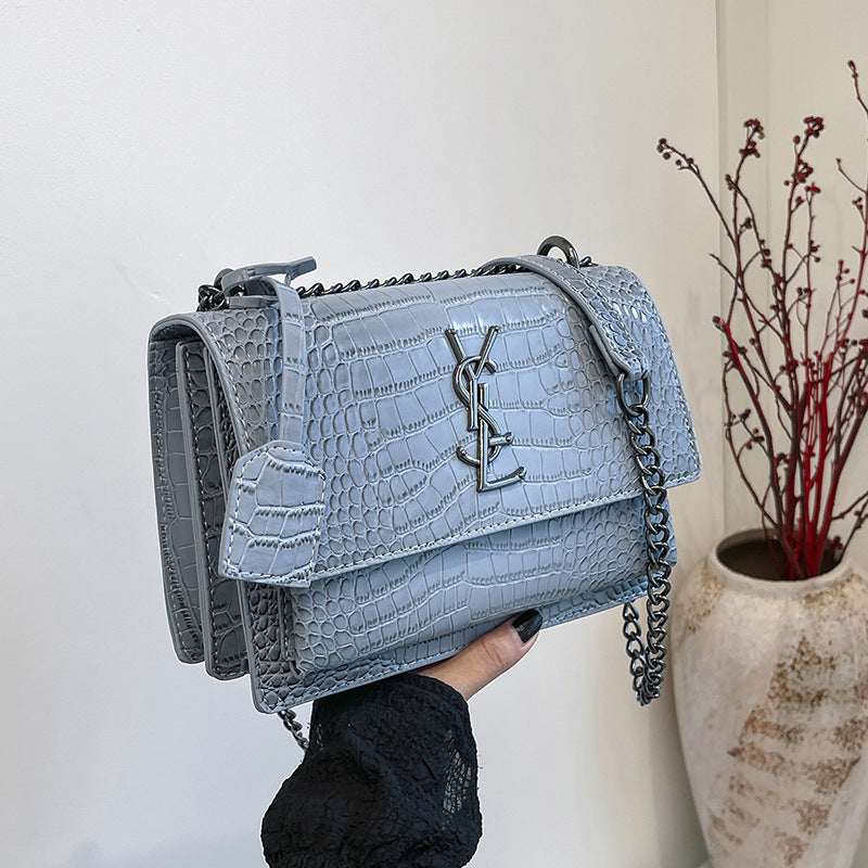 Fashionable sholder and crossbody handbag