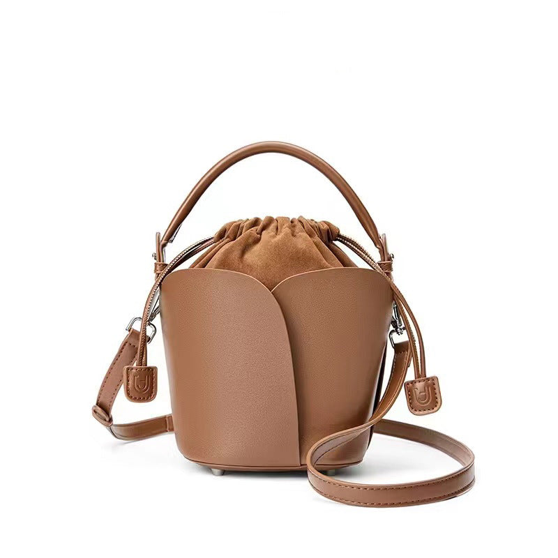 Large capacity shoulder crossbody handbag