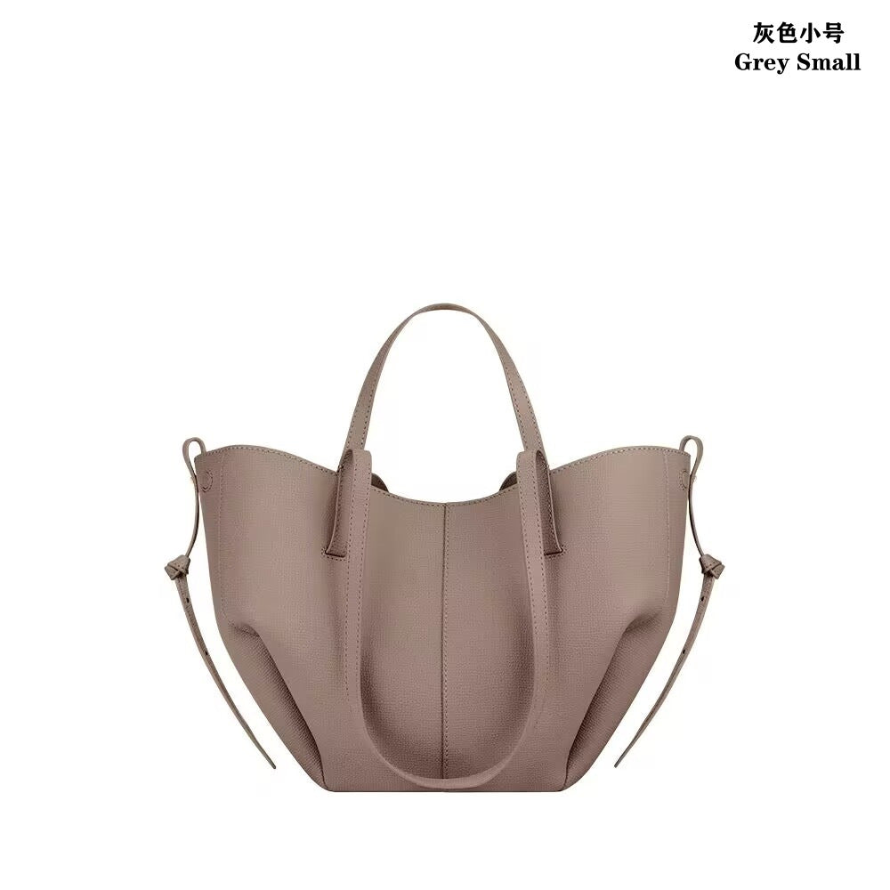 Polene leather tote handbag