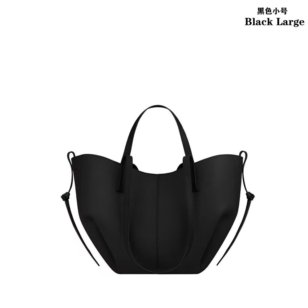 Polene leather tote handbag