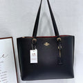 Coach large capacity tote handbag