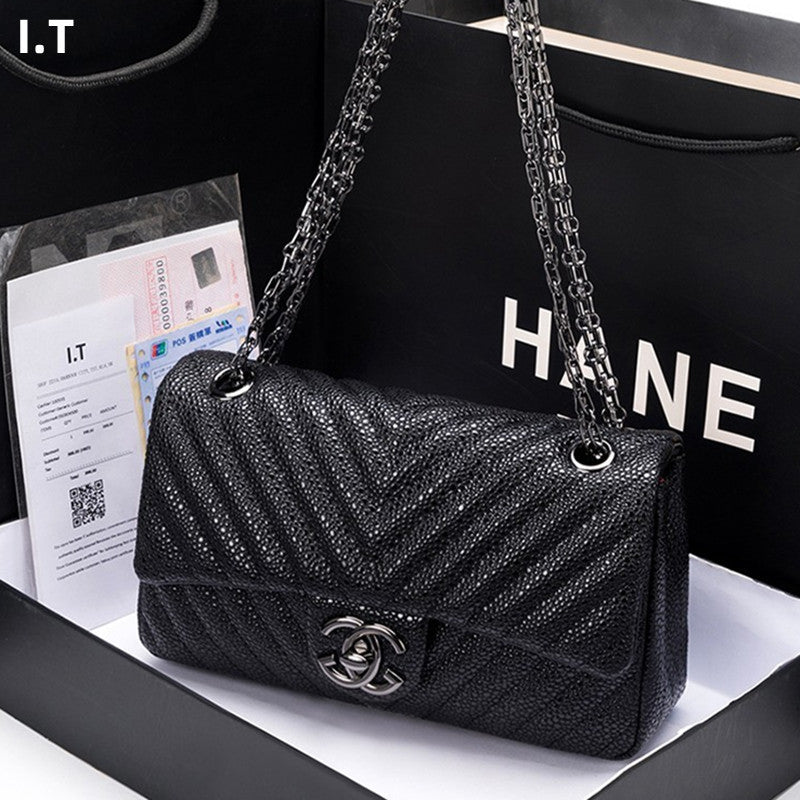 Channel classic highlevel crossbody handbag